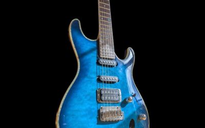Ibanez SA360NQM-SPB (Spalted Blue Poplar)
