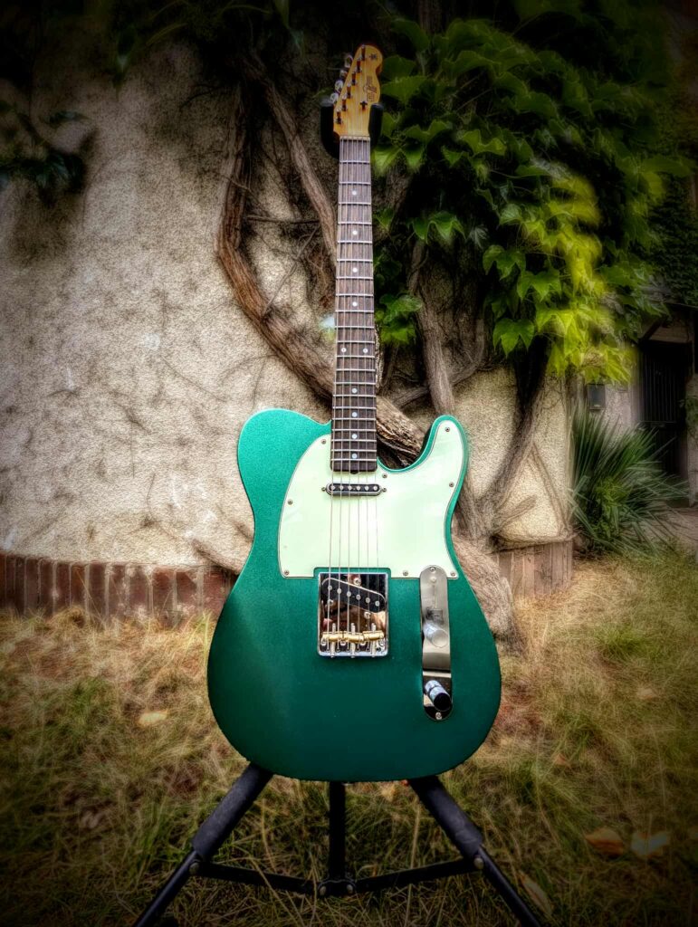 PZI Instruments – Telecaster Style – Emerald Green Metallic